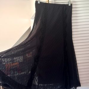 Apt. 9 nylon and polyester skirt